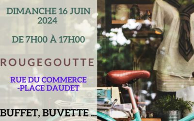 Vide grenier du 16 juin à Rougegoutte